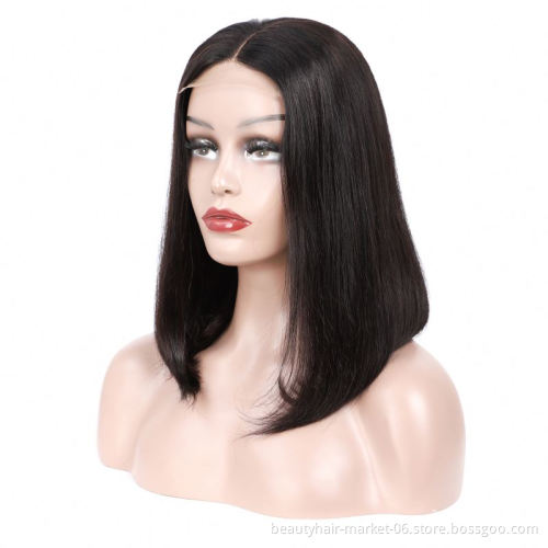 Wholesale 100% Brazilian real human hair wig hd lace frontal wig human hair hair wig